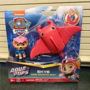 Paw Patrol Aqua Pups Skye and Manta Ray